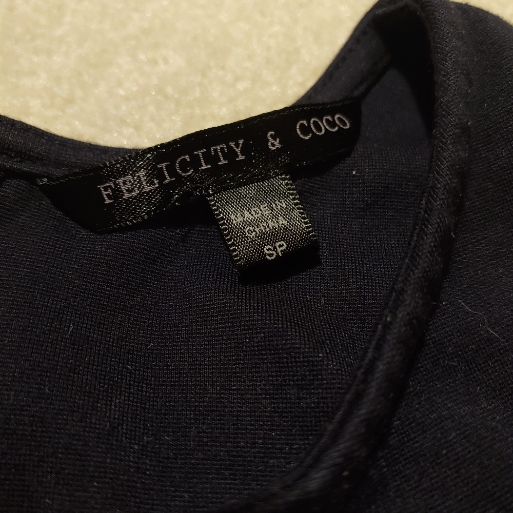 Felicity and Coco navy dress